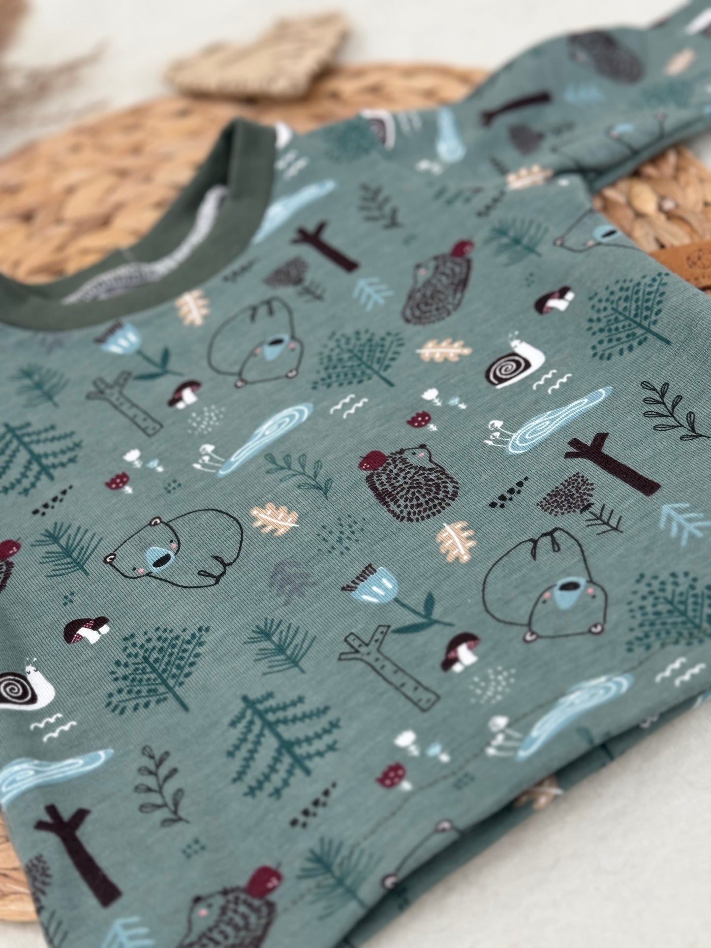Shirt Waldtiere Größe 56