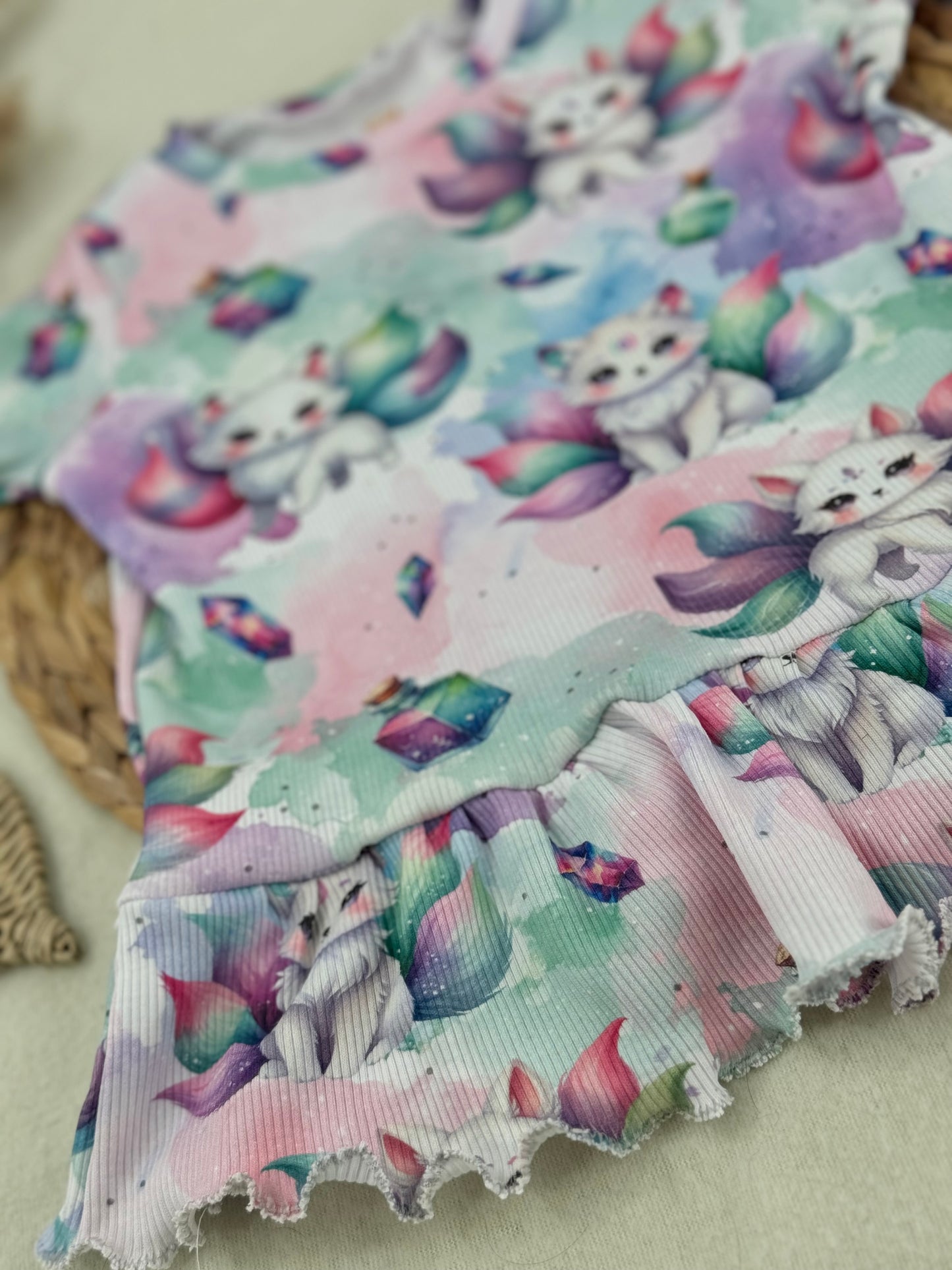 Tunika Rainbow Kitsune Größe 80