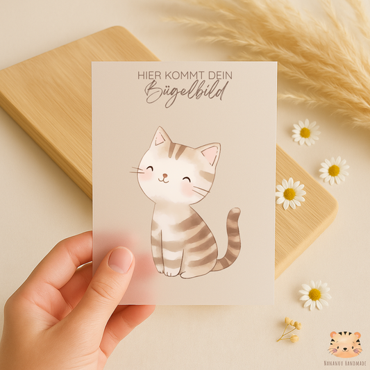 Vorbestellung: Bügelbild Kitty