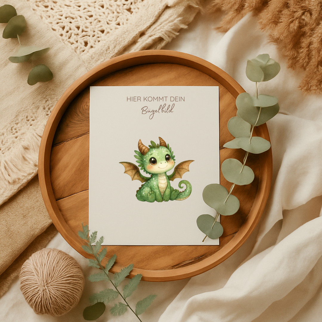 Bügelbild: Autumn Dragons