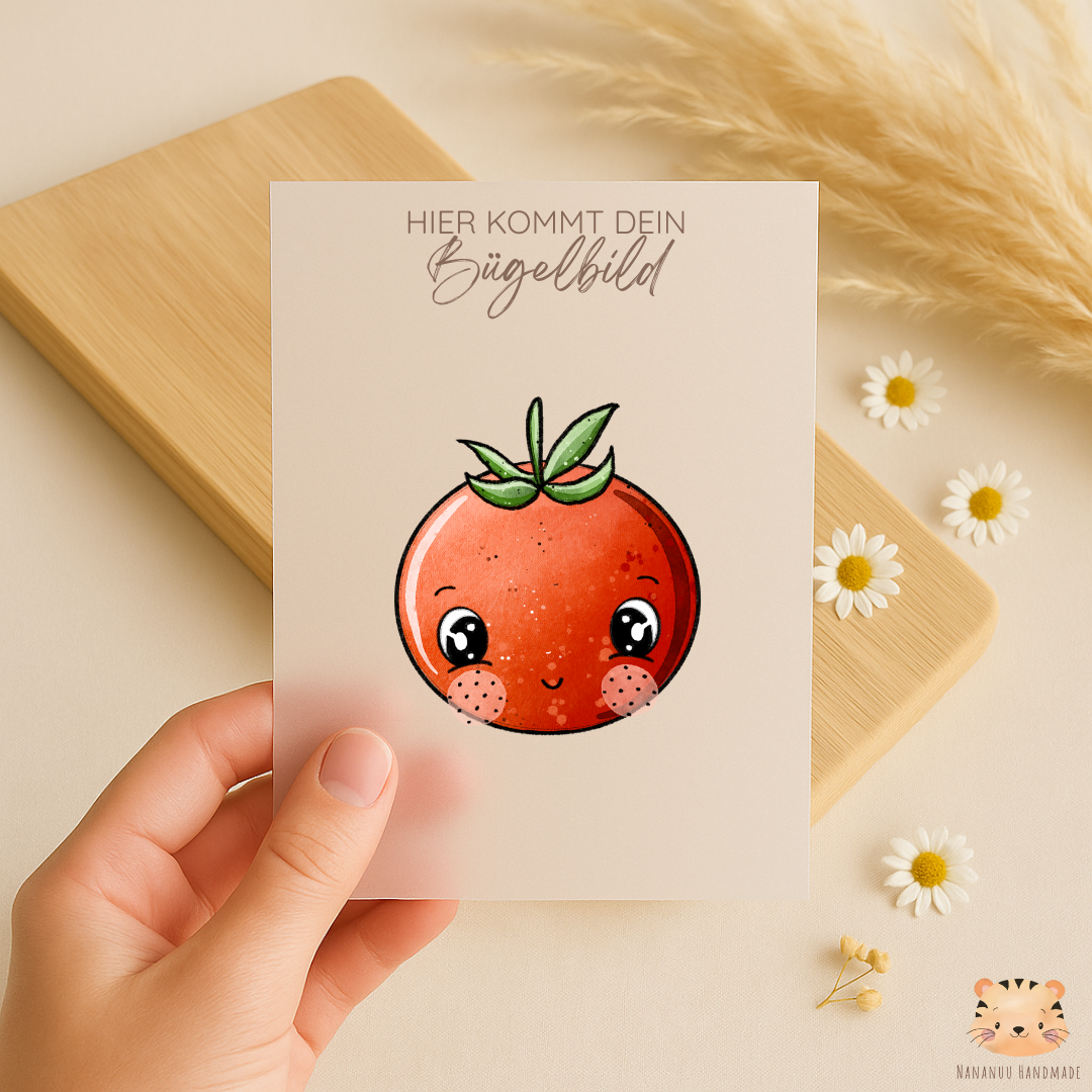 Vorbestellung: Bügelbild Tomaties