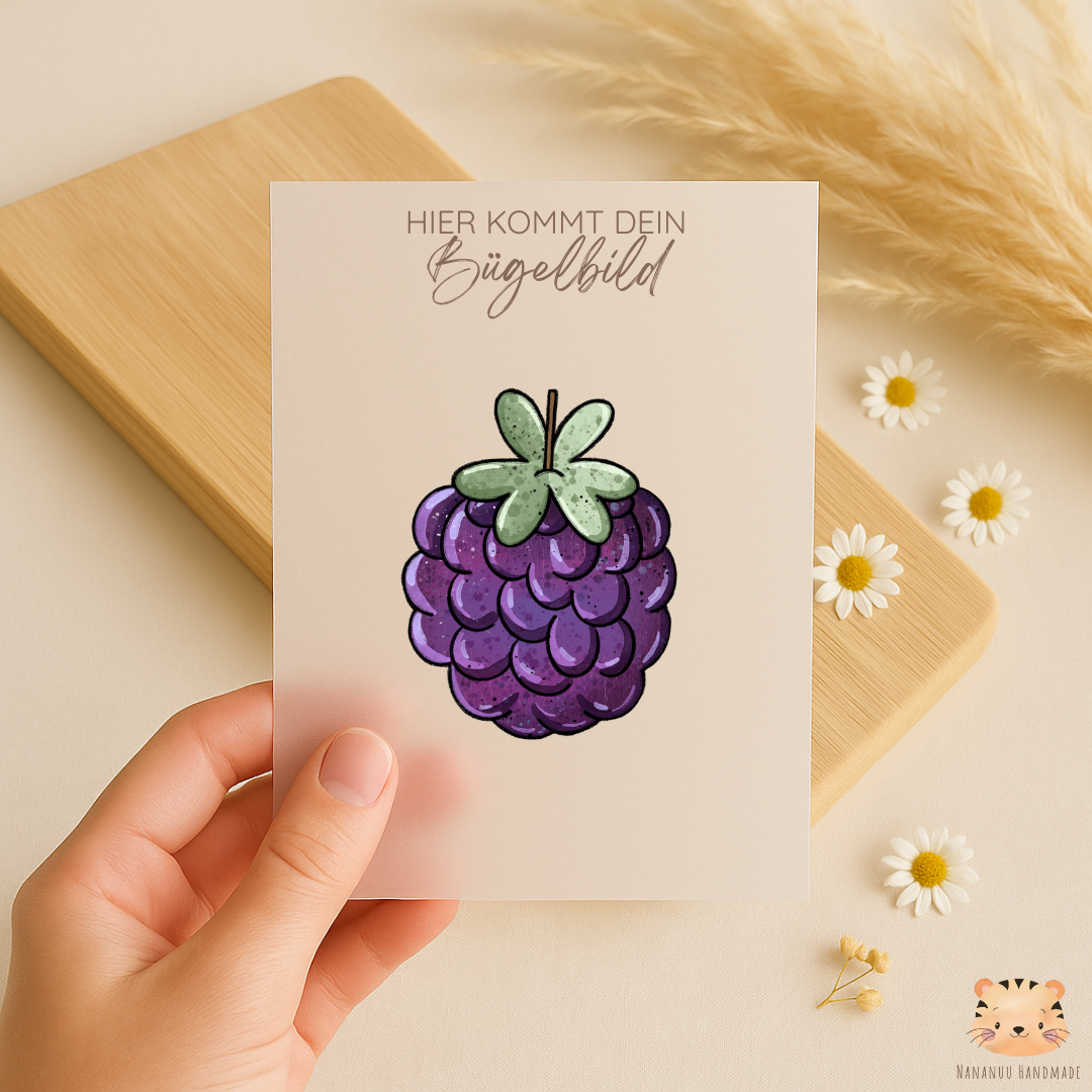 Bügelbild Waschbärchen