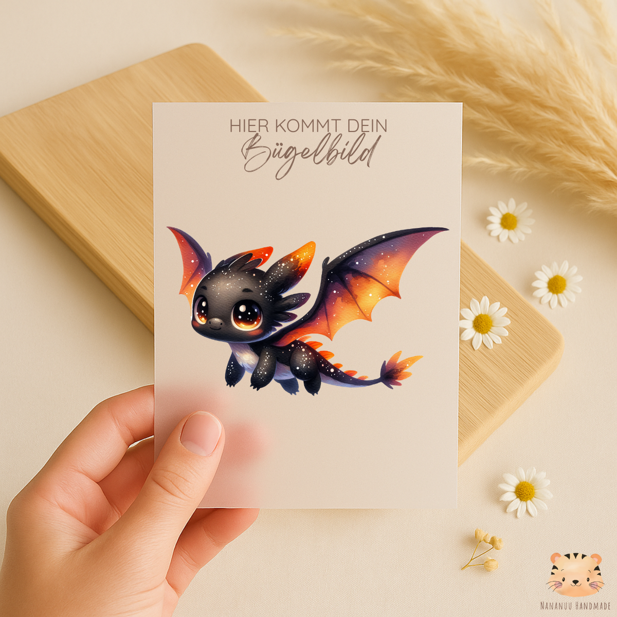 Vorbestellung: Bügelbild Mystic Dragons