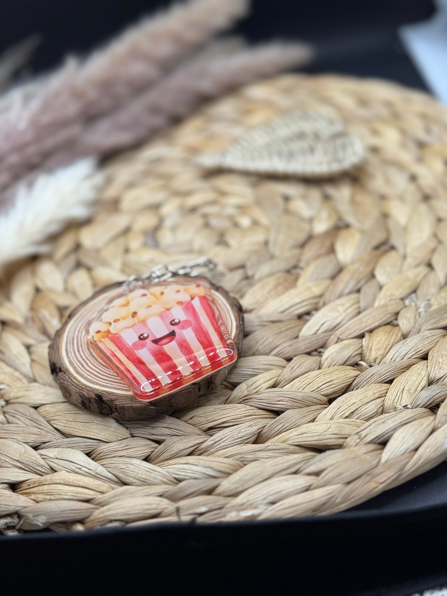 Schlüsselanhänger Popkorn 7,6cm