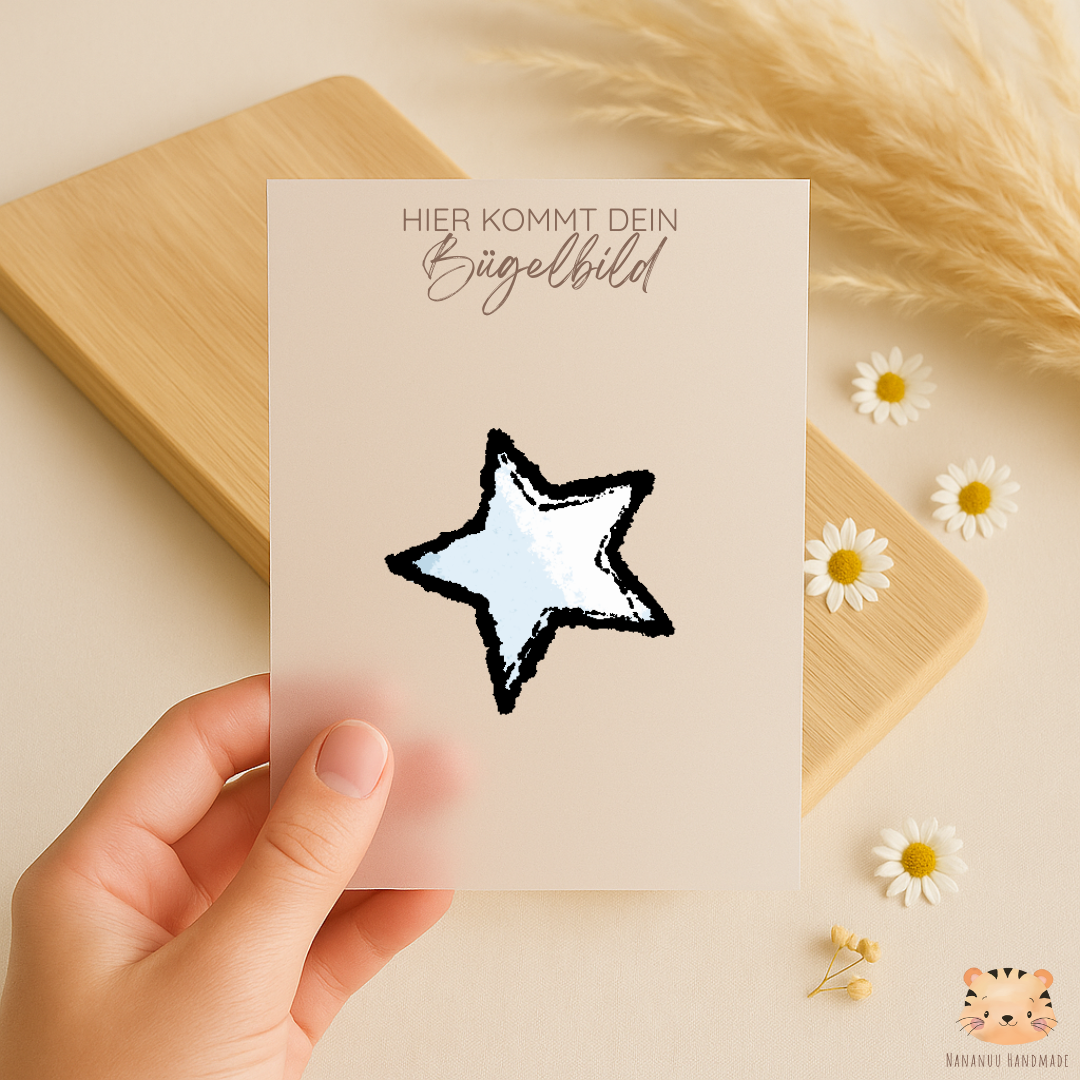 Bügelbild: Spacedino