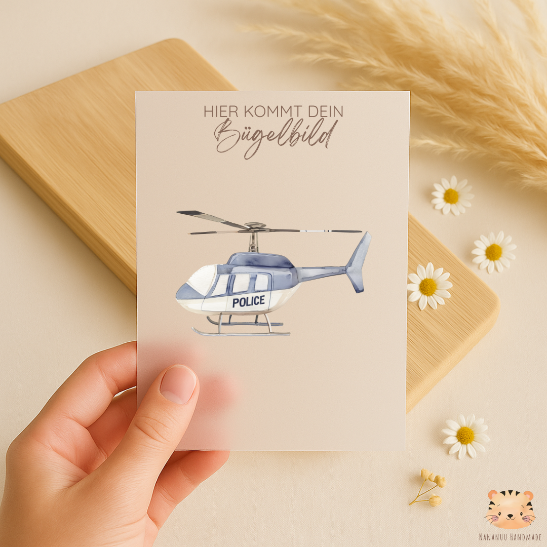 Bügelbild: Petit Patrol