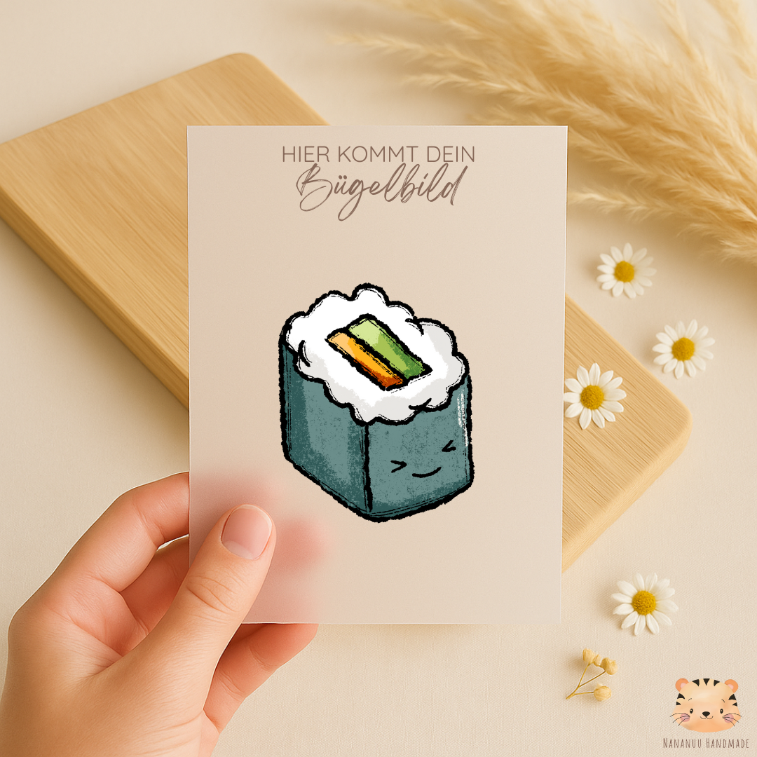 Bügelbild: Sushilein