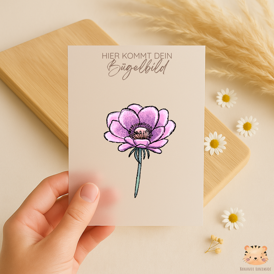 Vorbestellung: Bügelbild Motten