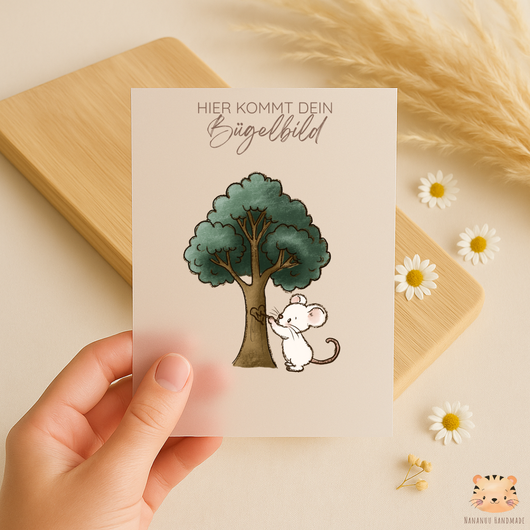 Vorbestellung: Bügelbild Vorschule