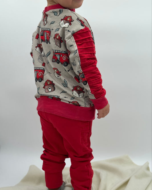 French Terry Fire Team