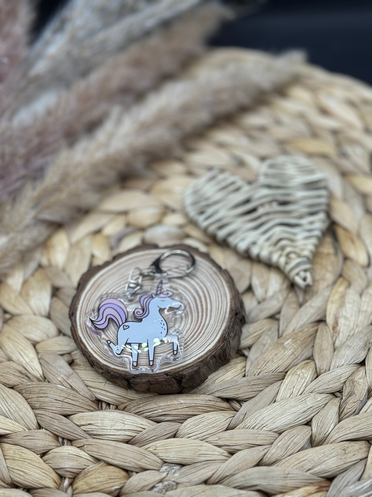 Schlüsselanhänger Einhorn 5cm