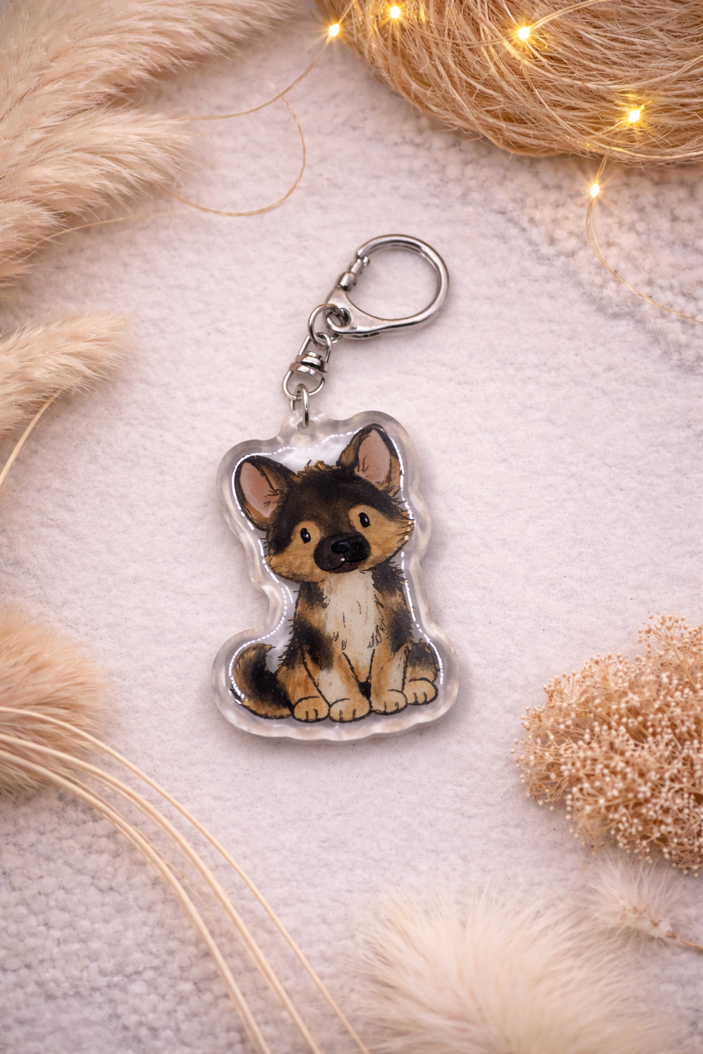 Schlüsselanhänger Adonis Schäferhund