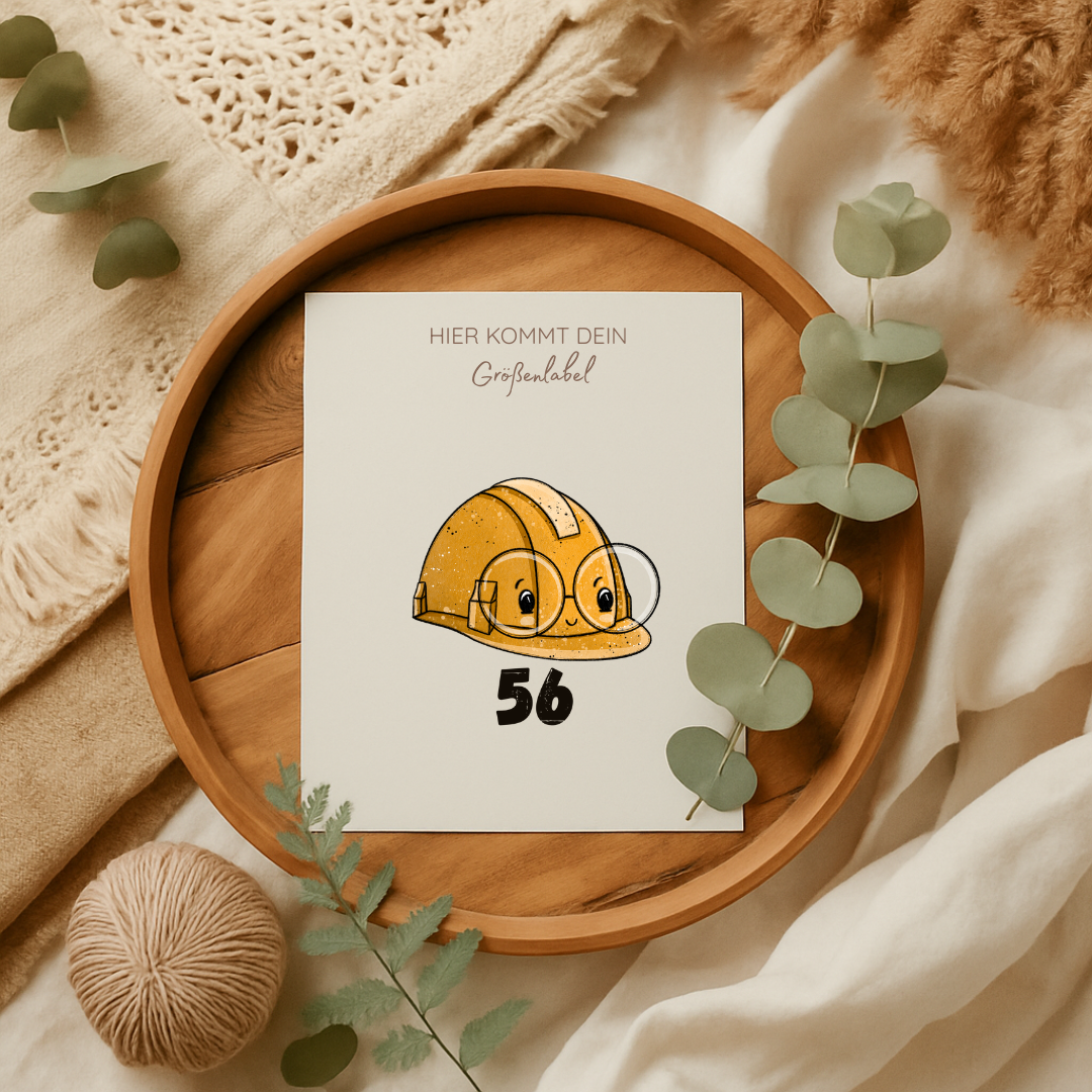 Größenlabel Baumeister