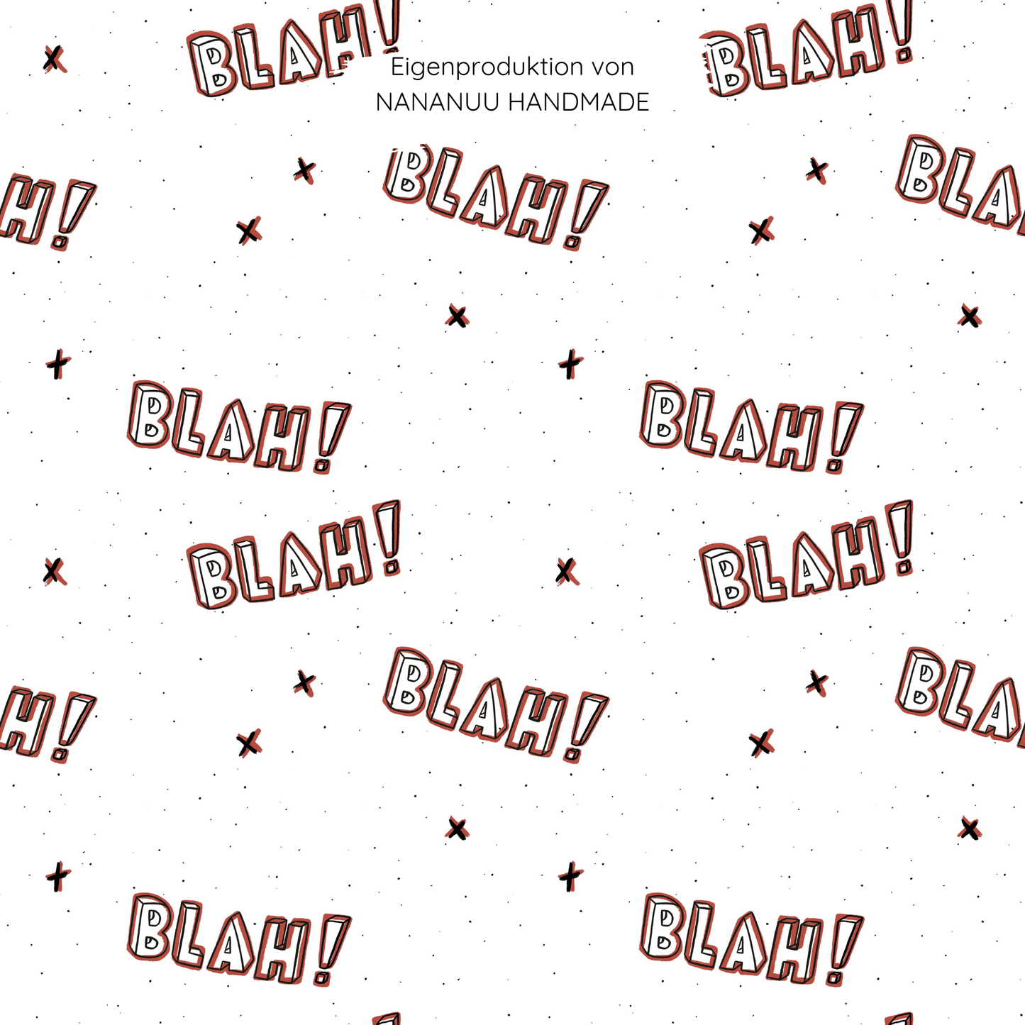 Vorbestellung: French Terry Blah Blah Blah Kombi 2