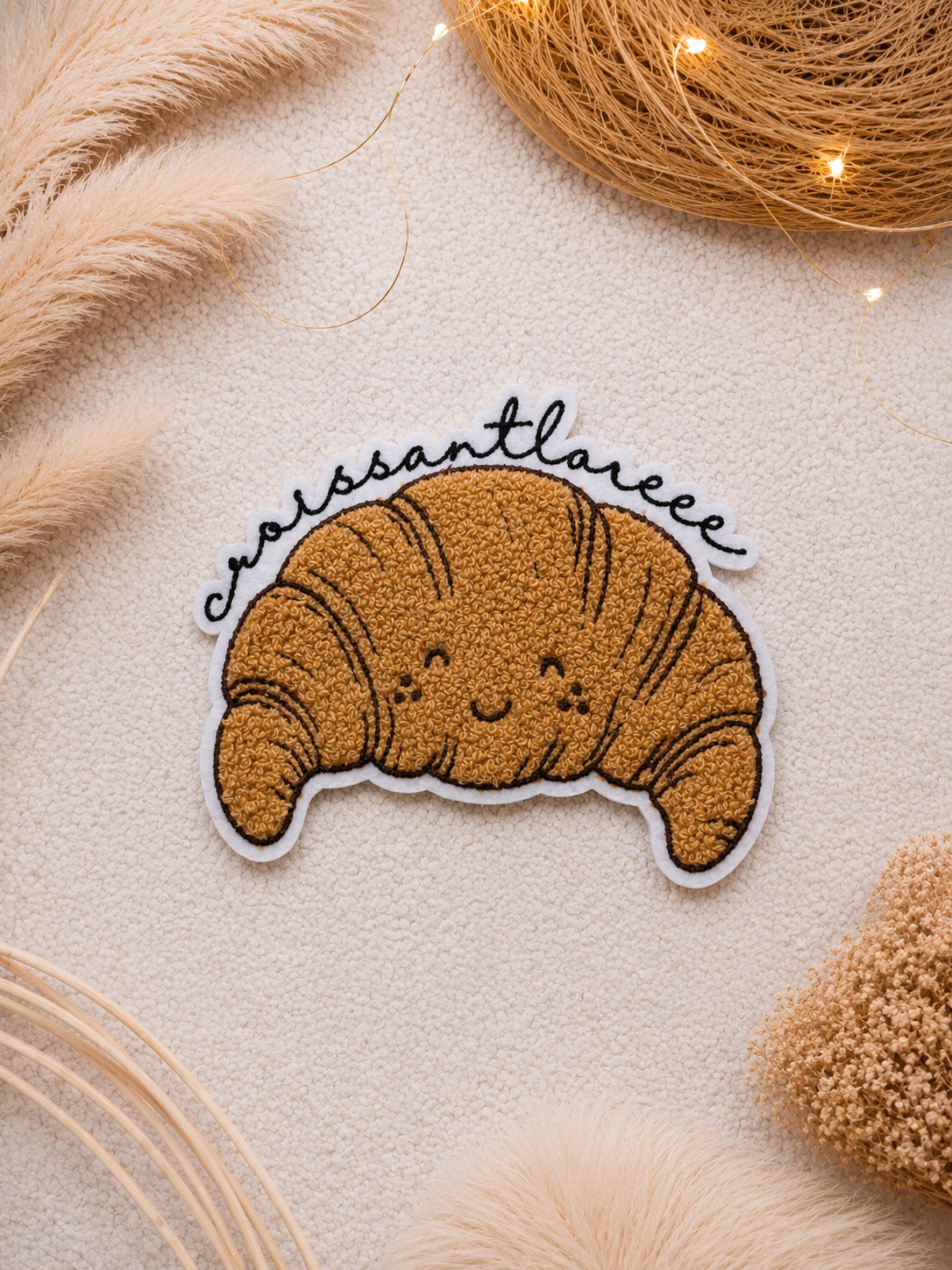 Coming Soon: Chenille Patch Croissant