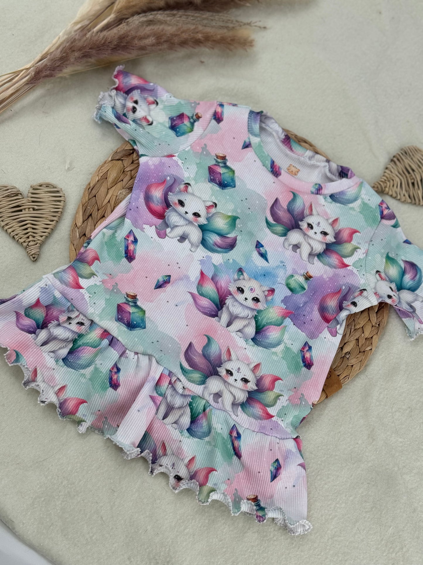 Tunika Rainbow Kitsune Größe 80