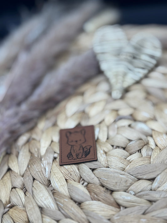 Kunstleder-Label Wolfi