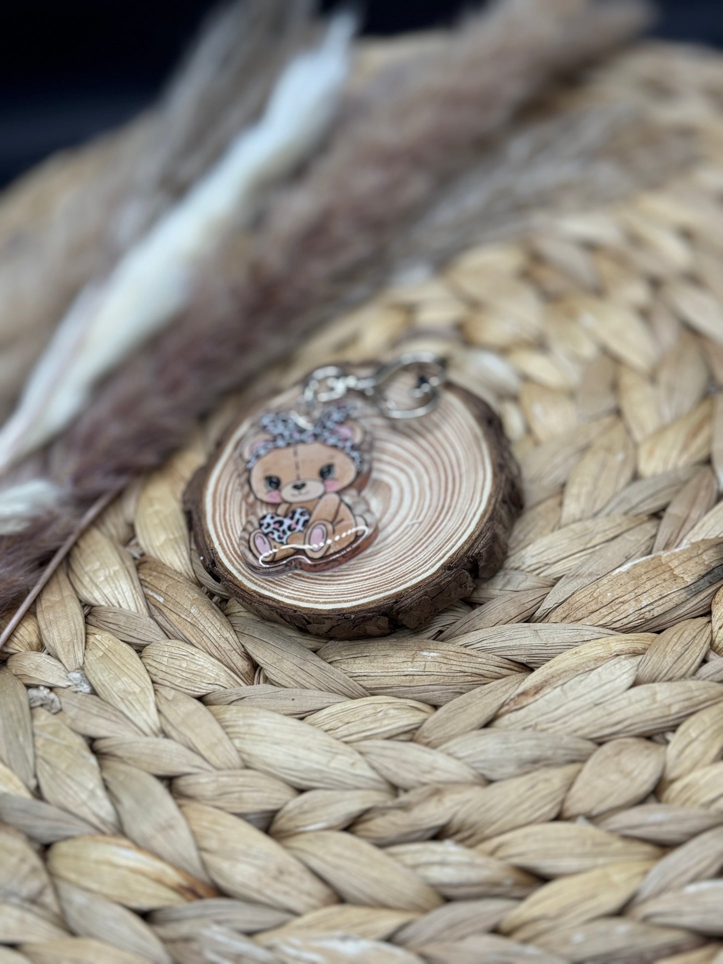 Schlüsselanhänger Teddy Love 5cm