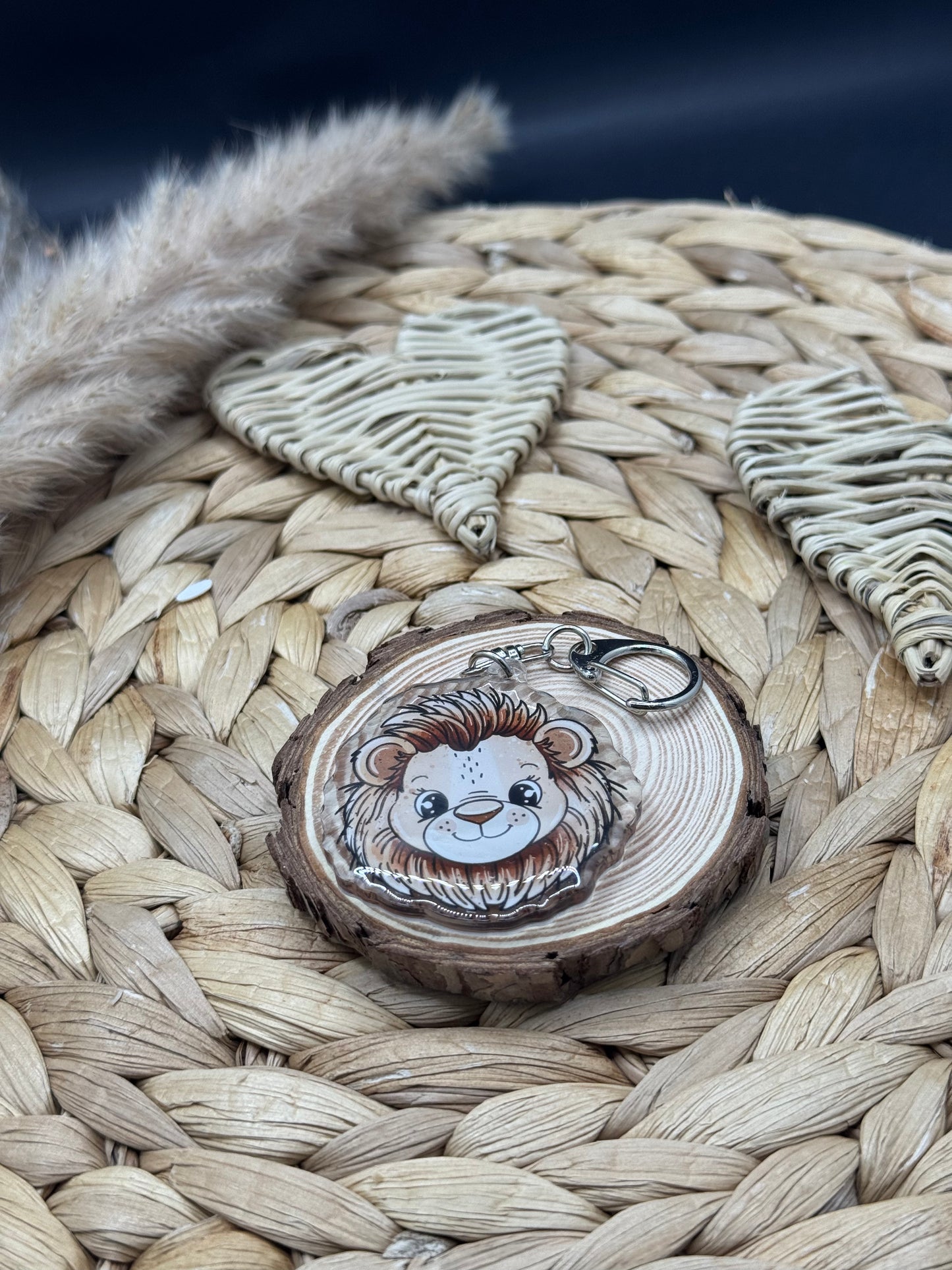 Schlüsselanhänger Löwe 5cm