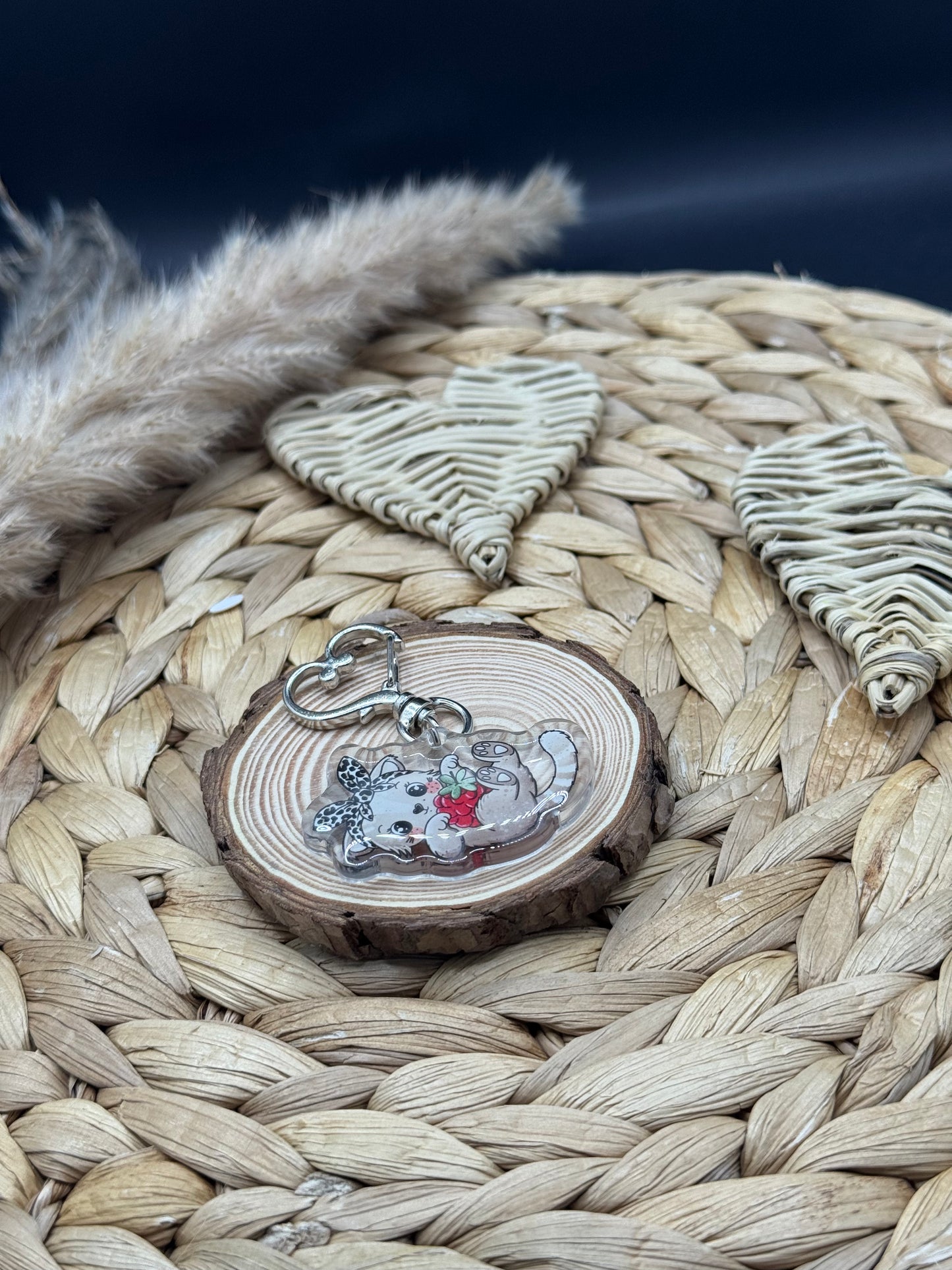 Schlüsselanhänger Kätzchen 5cm