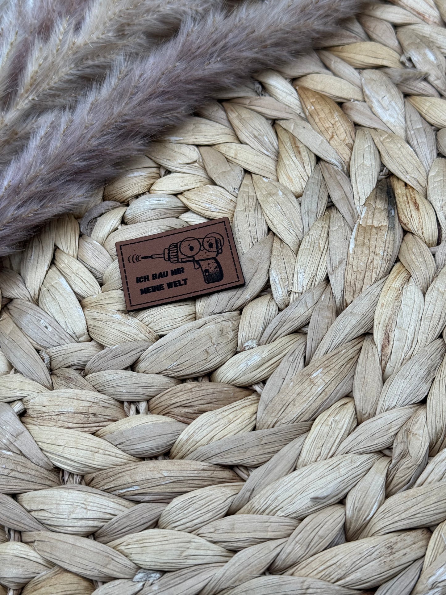 Kunstleder-Label Werkzeug