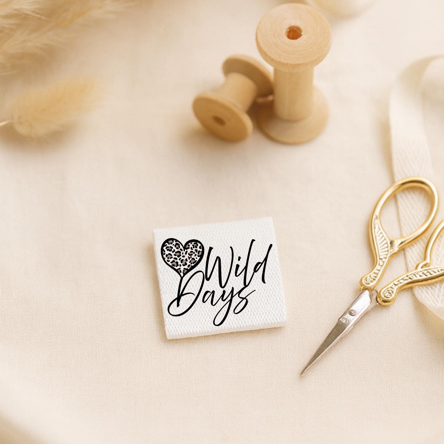 Weblabel Wild Days | 4 Stück