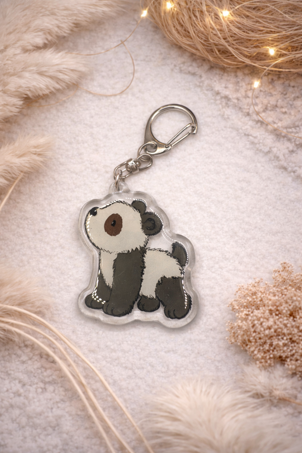 Schlüsselanhänger Panda