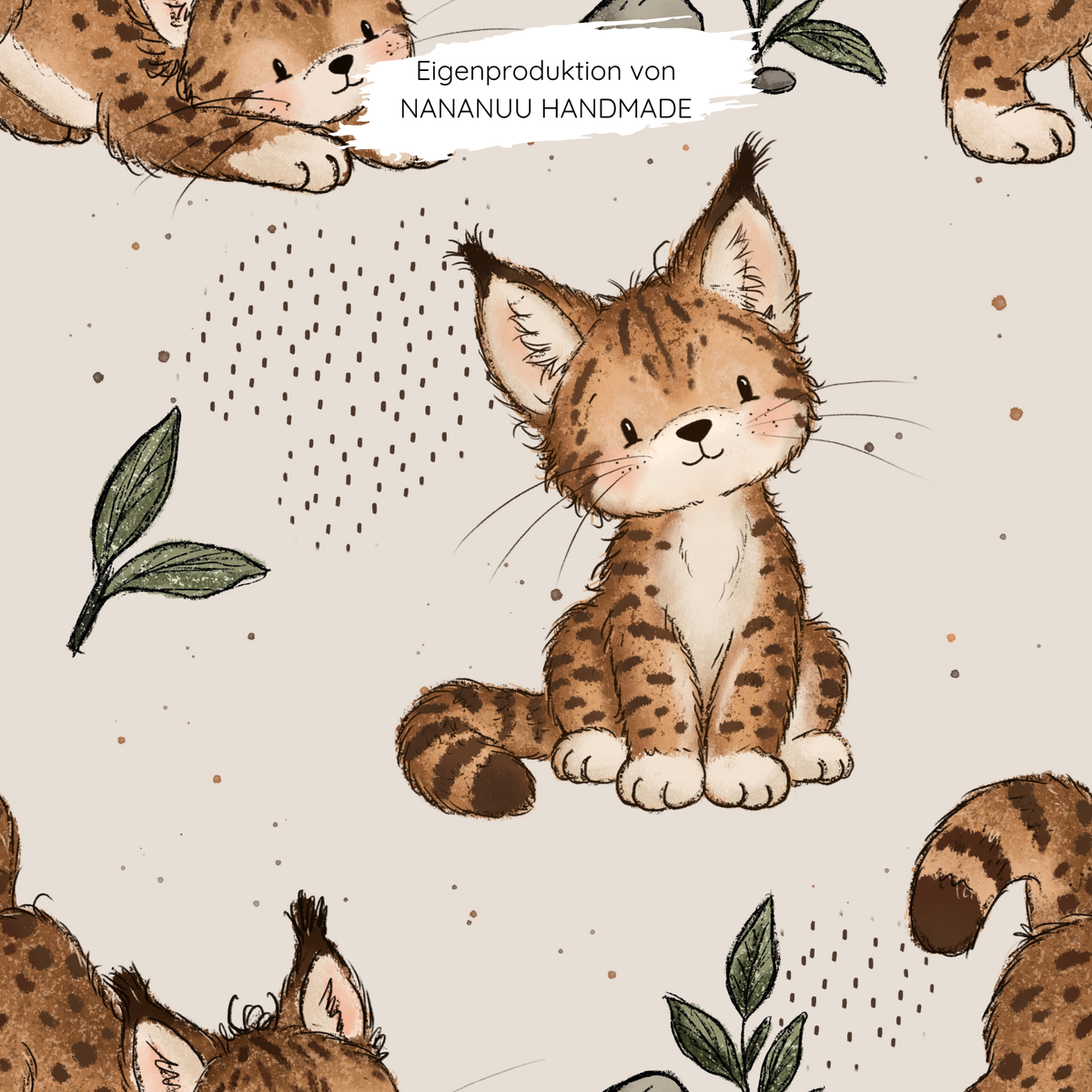Vorbestellung: French Terry Rosty Cat