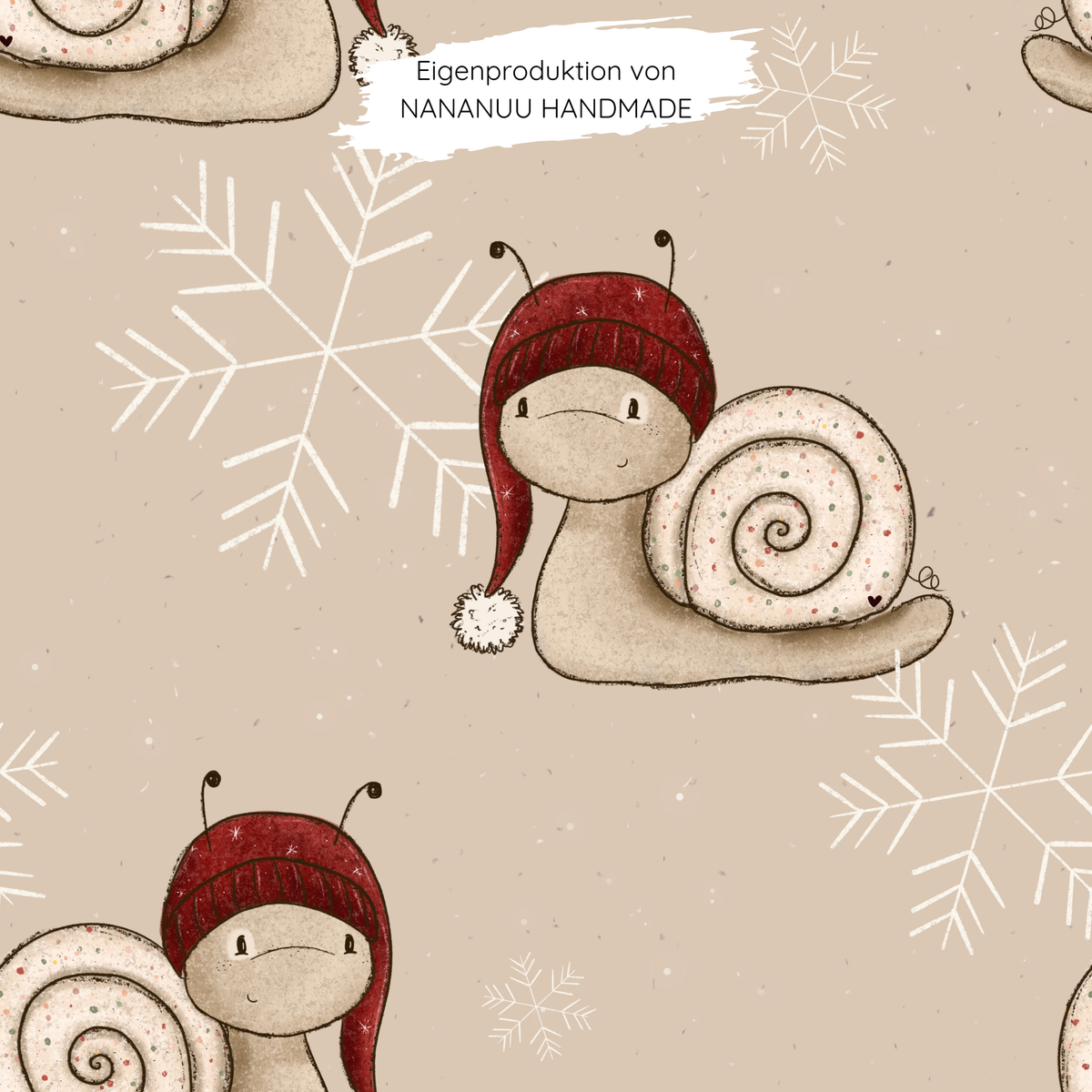 Vorbestellung: French Terry Winterschnecke
