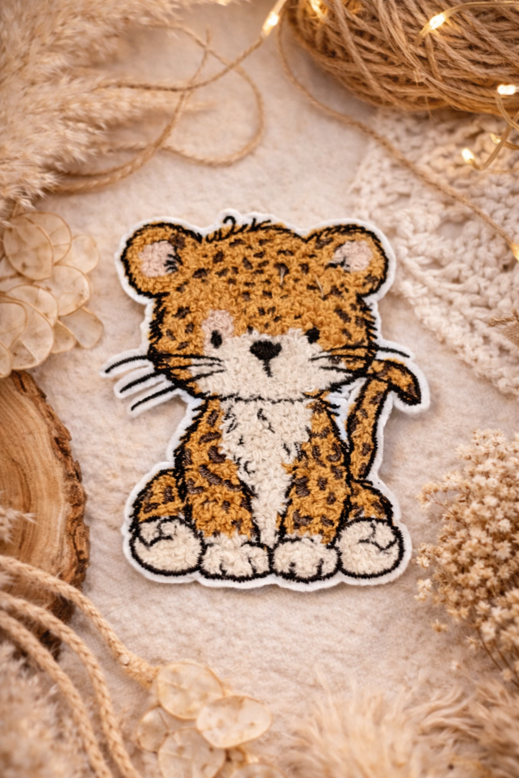Chenille Patch Schnuffel Leo