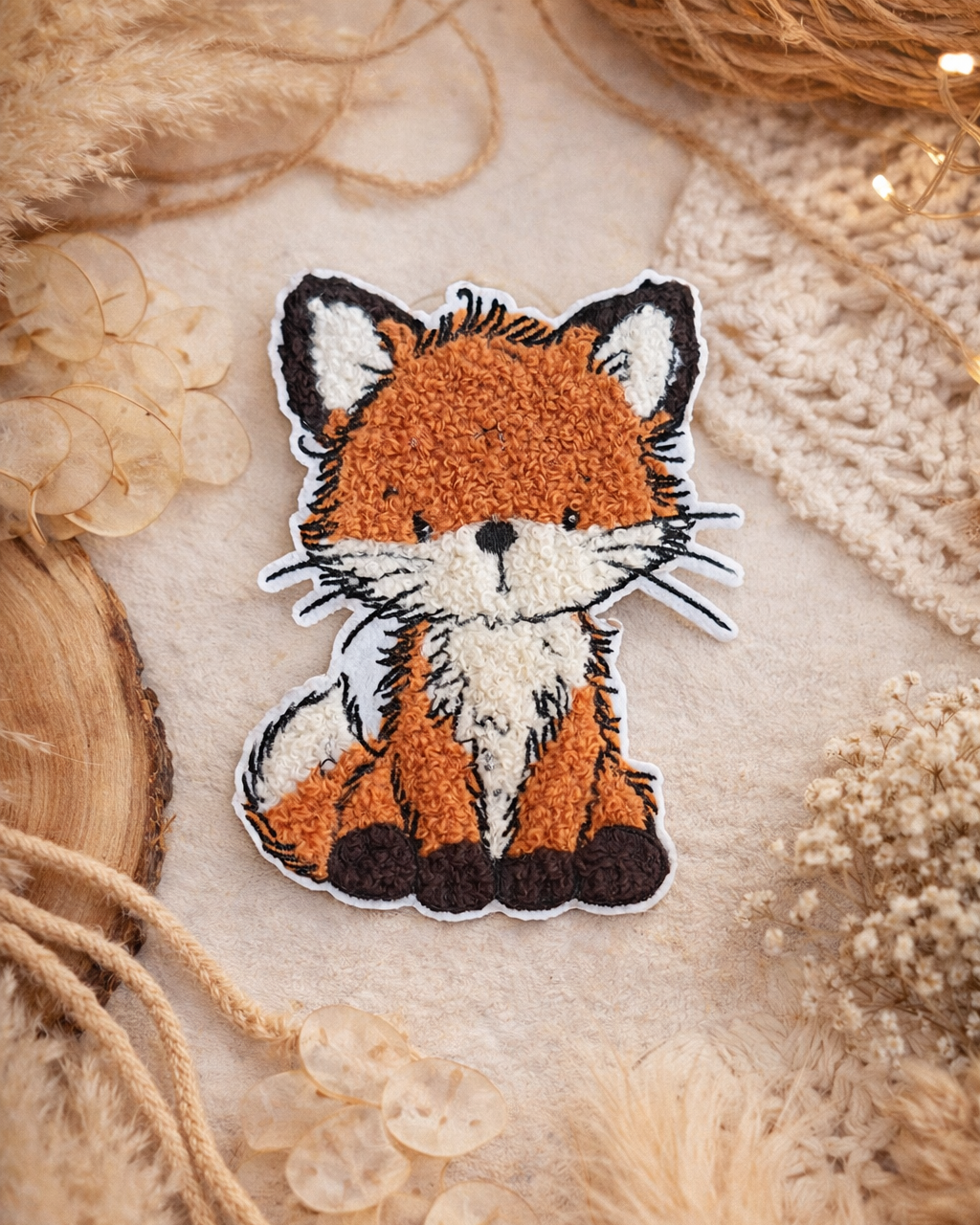Chenille Patch Schnuffelfuchs