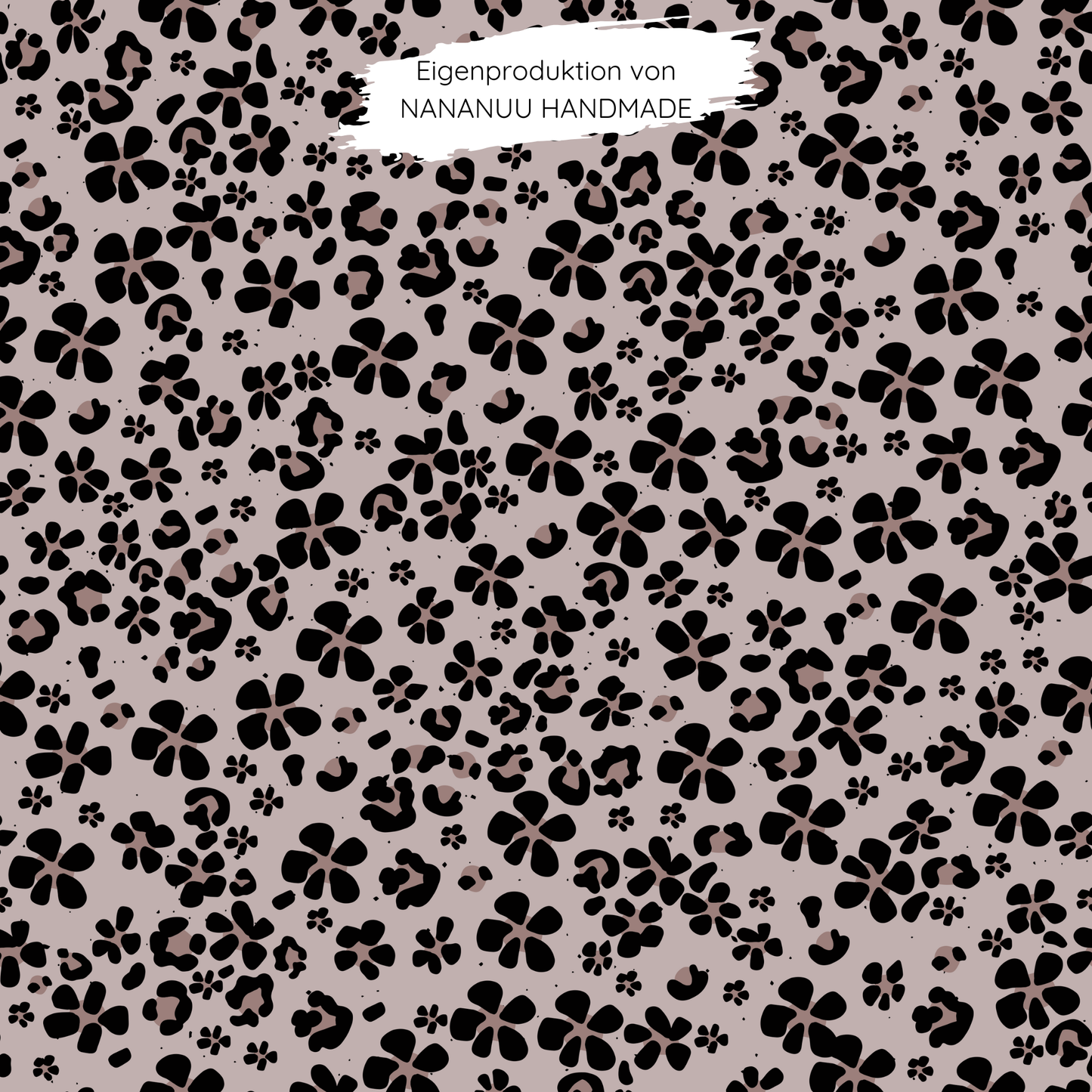 Vorbestellung: Bio Jersey Blumenleo