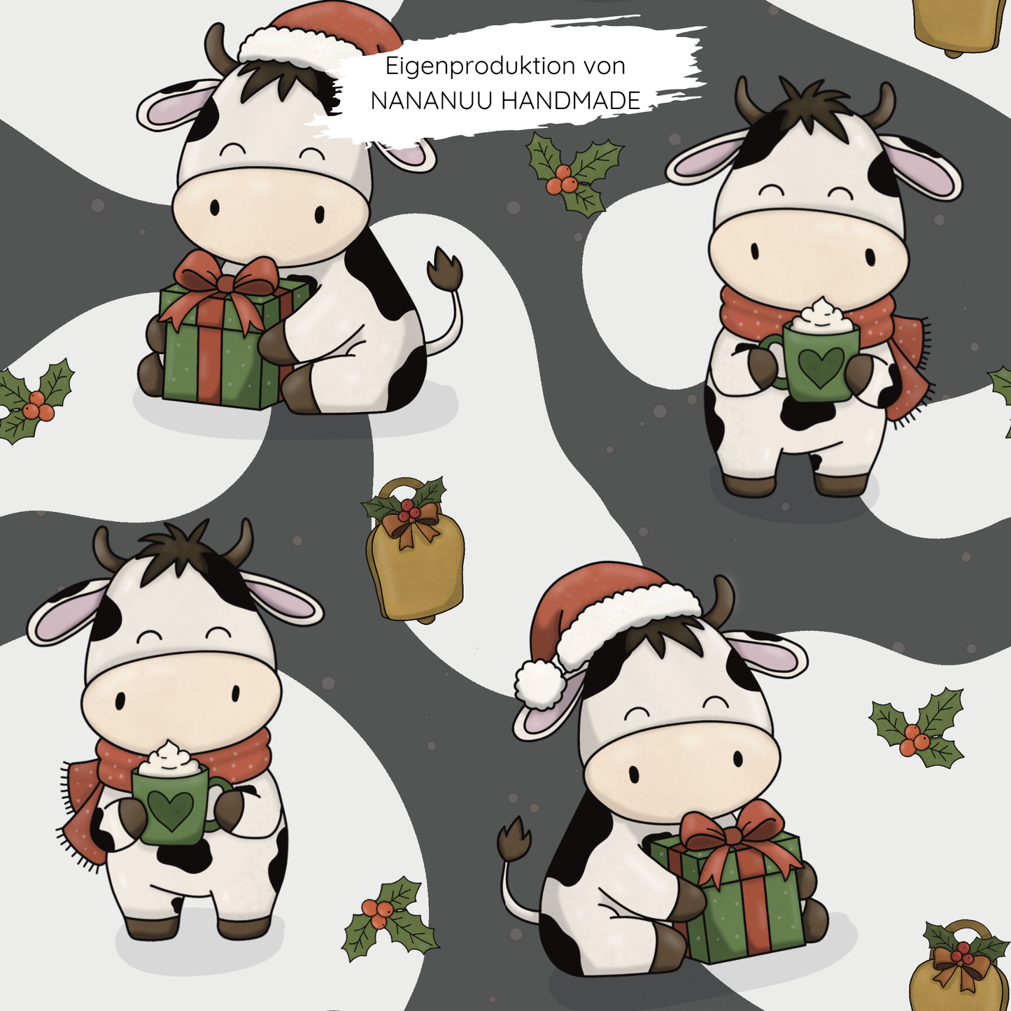 Vorbestellung: French Terry Weihnachtsberta