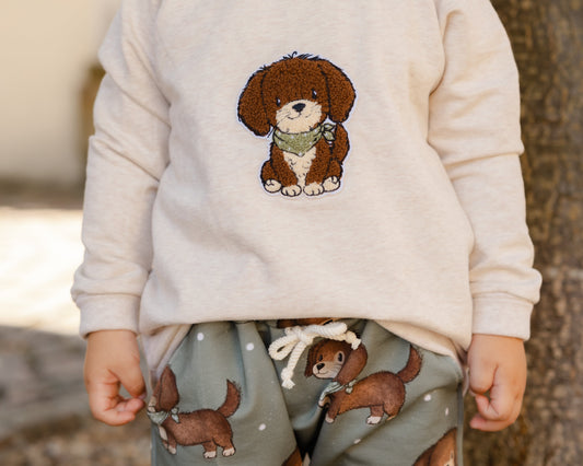 Chenille Patch Dackel