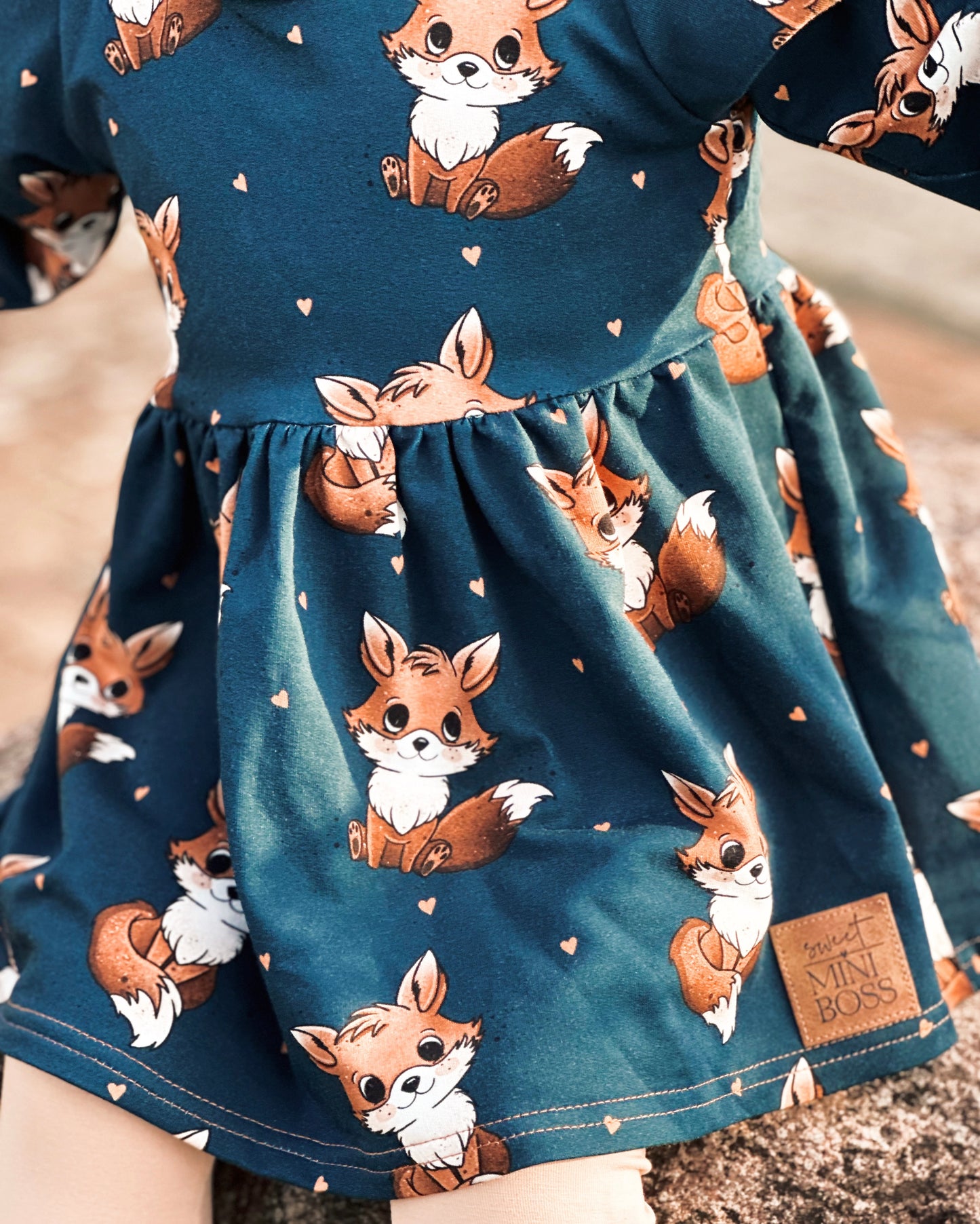 Bio French Terry Fuchsilein