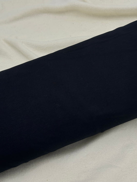 French Terry schwarz