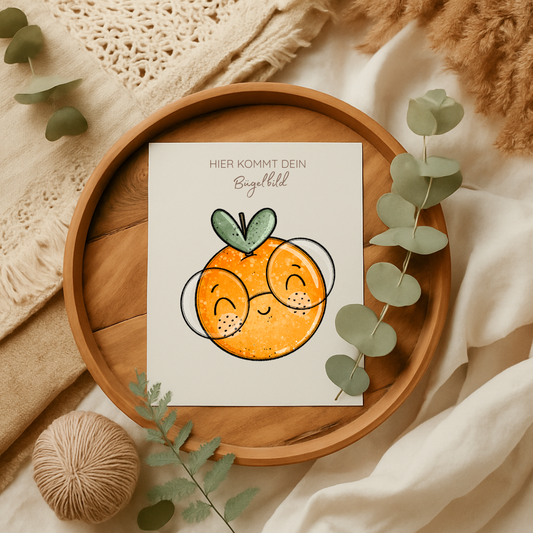 Bügelbild: Orangen
