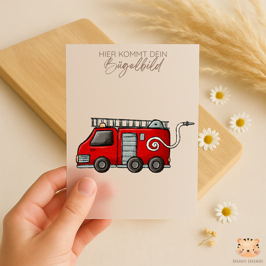 Bügelbild Fire Team