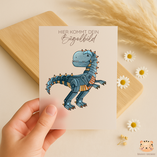 Vorbestellung: Bügelbild Roborex