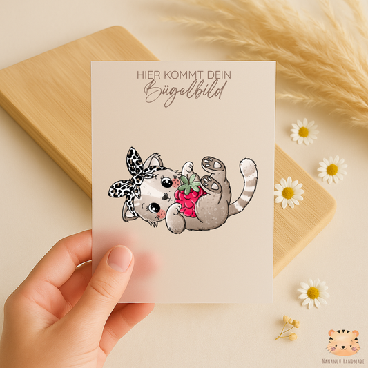 Bügelbild Kätzchen