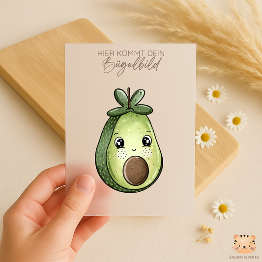 Bügelbild Avocadolies