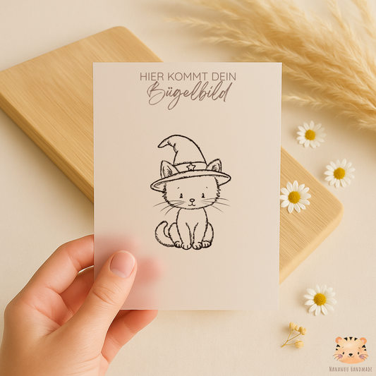 Vorbestellung: Bügelbild Doodle Halloween