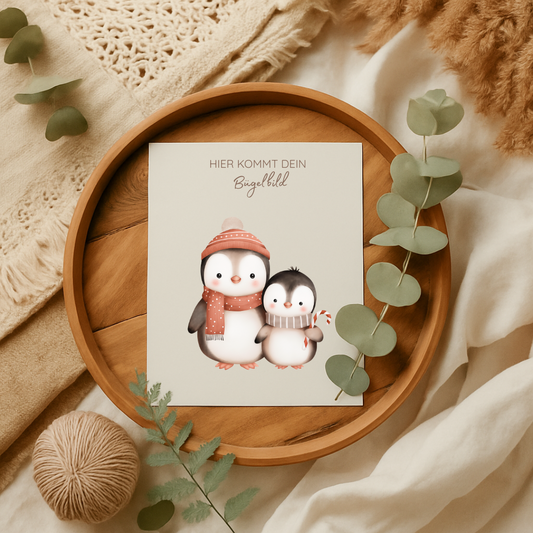 Bügelbild: Winter Waddles