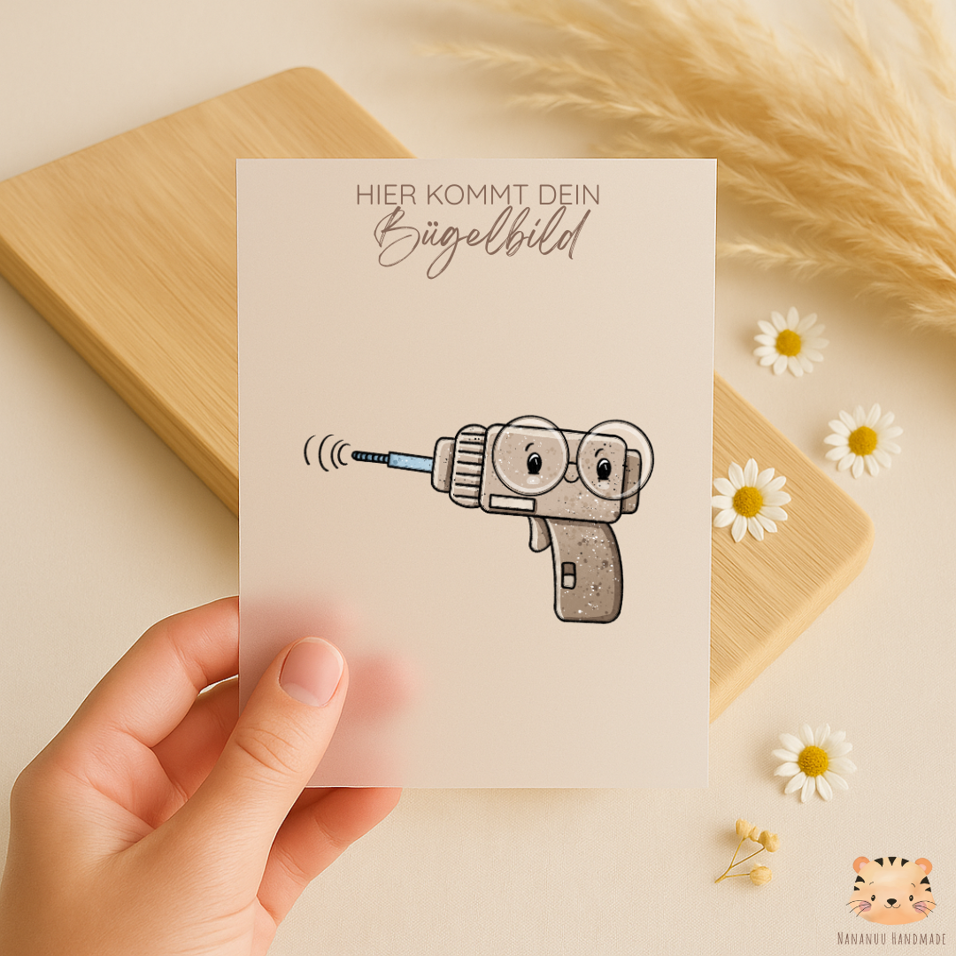 Bügelbild: Werkzeug