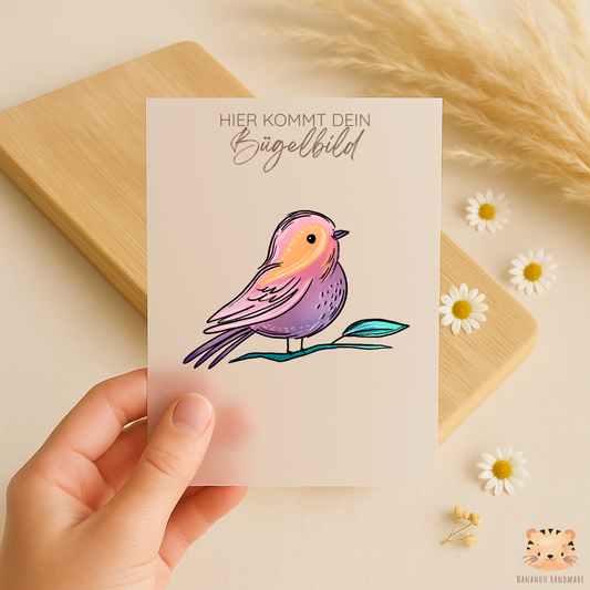 Bügelbild: Spring Colors