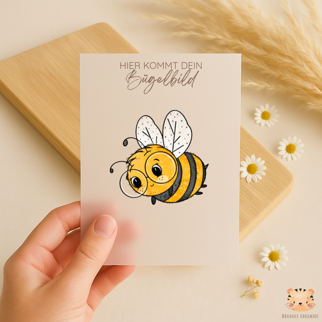 Bügelbild: Bienchen