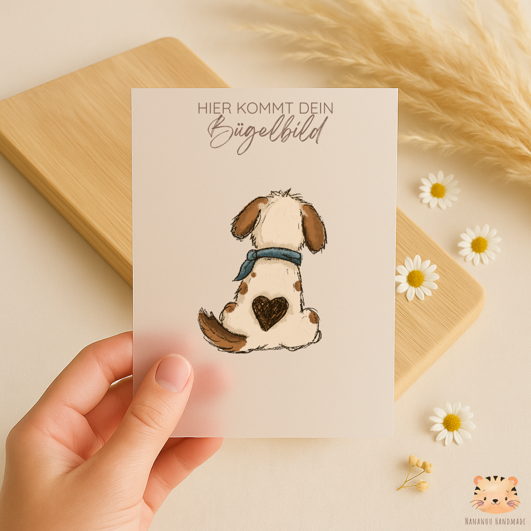 Vorbestellung: Bügelbild Dog Lover