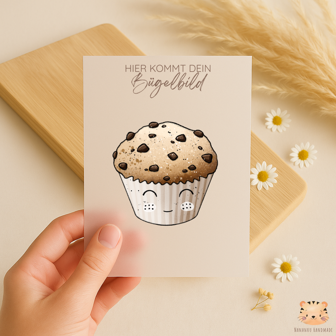 Bügelbild Muffins