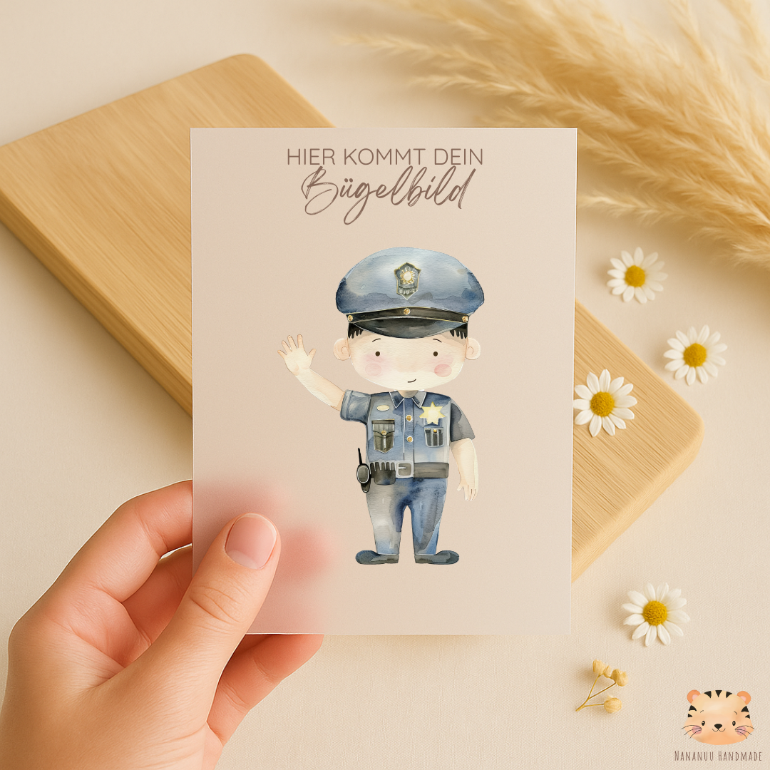 Bügelbild: Petit Patrol