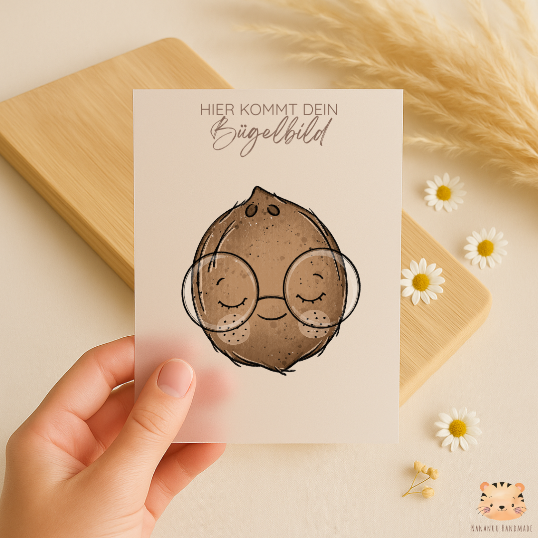 Vorbestellung: Bügelbild Coconut Lover